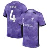 Maillot de Supporter Liverpool Virgil 4 Troisième 2023-24 Pour Homme